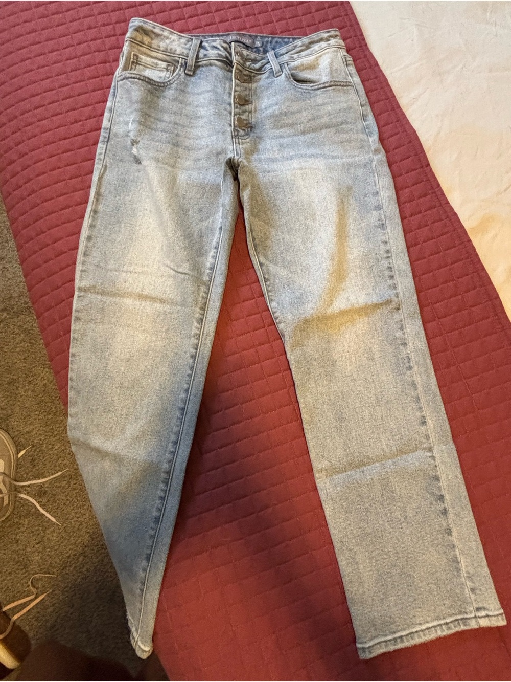 Just USA High-Rise Light Blue Women's Jeans